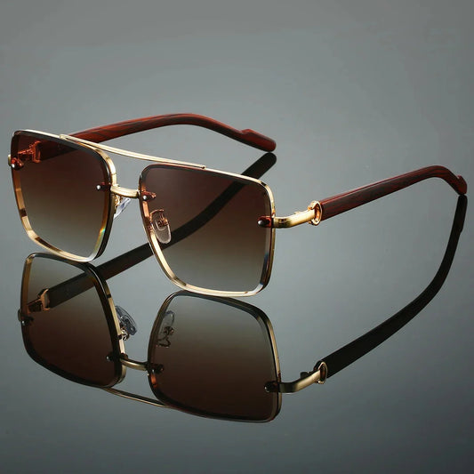 Rimless Goldwood Frames