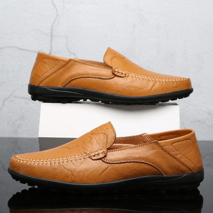 Premium Convertible Leather Loafers
