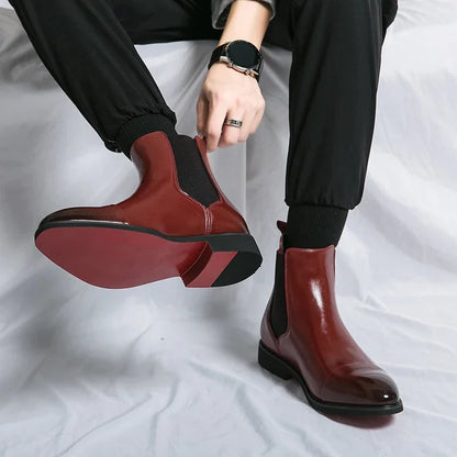 Leather Chelsea Boots