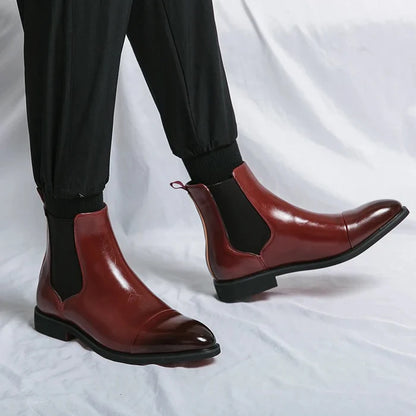 Leather Chelsea Boots